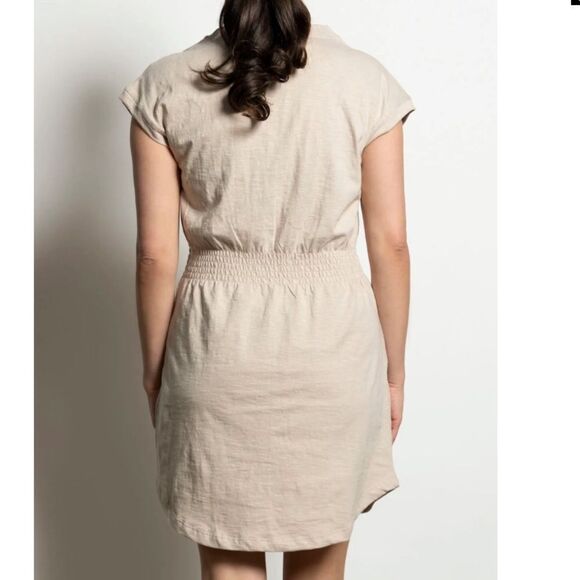 RD Style Beige Mini Dress - Picture 3 of 5